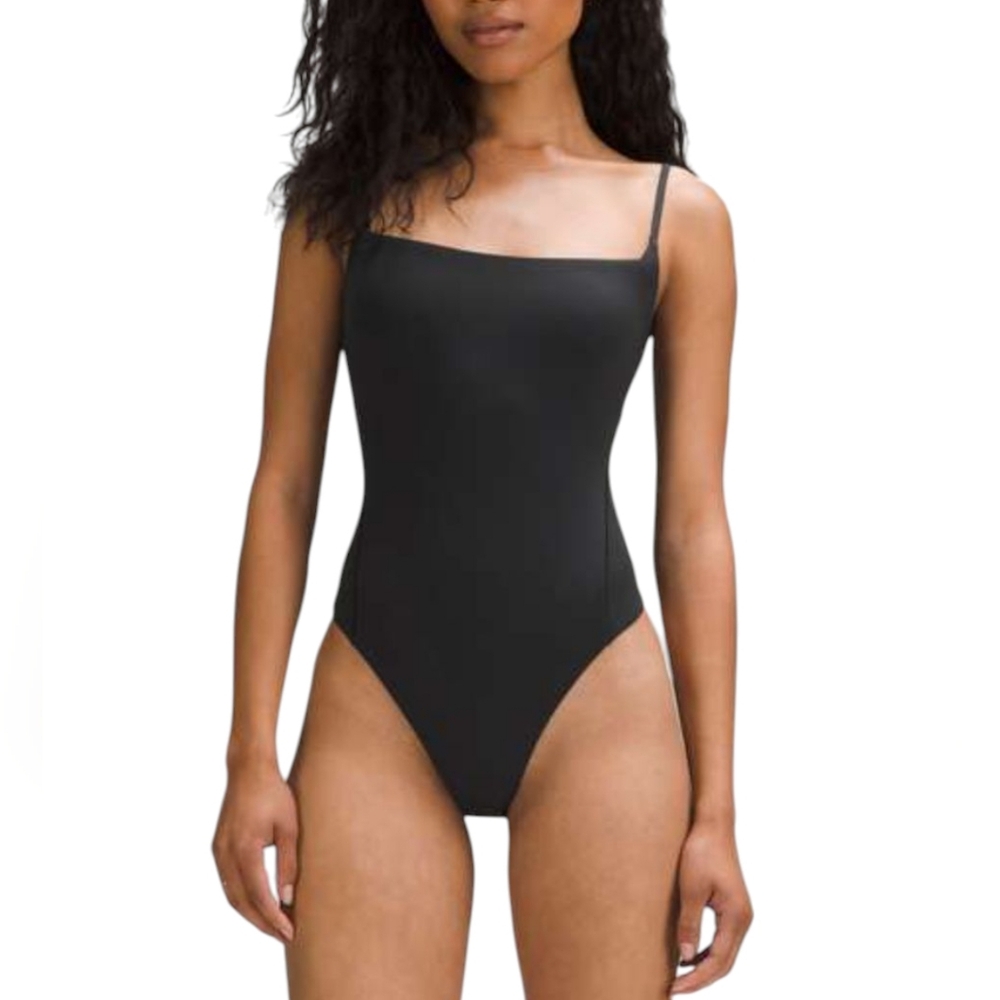 Lululemon Black Wundermost Bodysuit